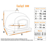 four a pizza luigi 100 cm