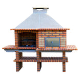 Barbecue fixe avec four a pain et pizza AV5550F
