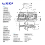 Four et Barbecue en Brique AV5150F