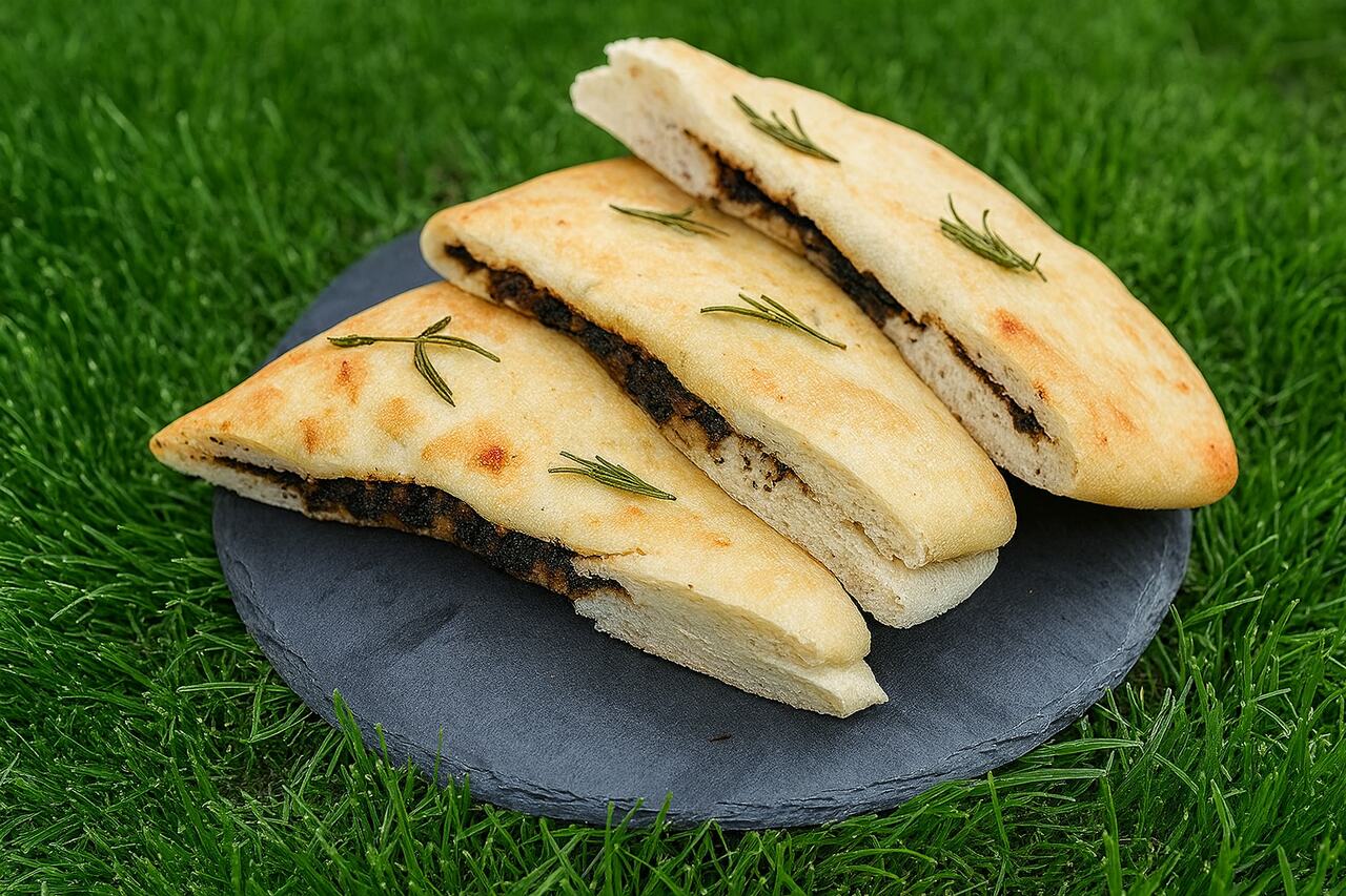 Fougasse olive-romarin au four à bois Maximus