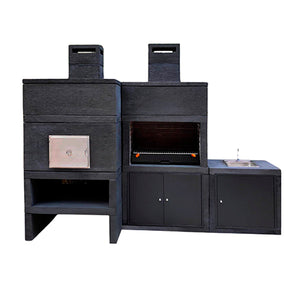 Barbecue Moderne avec Four et Évier