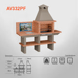 Barbecue avec Evier Inox AV332PF