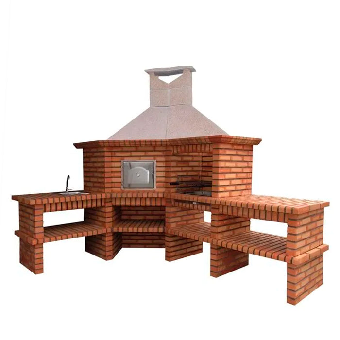 Barbecue d'angle avec Four AV360B