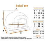 four a pizza luigi 100 cm