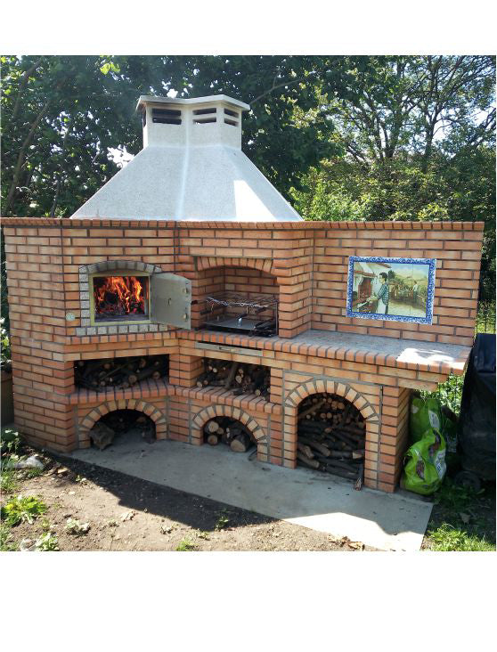 four d angle avec barbecue ce1001b