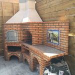 four d angle avec barbecue ce1001b