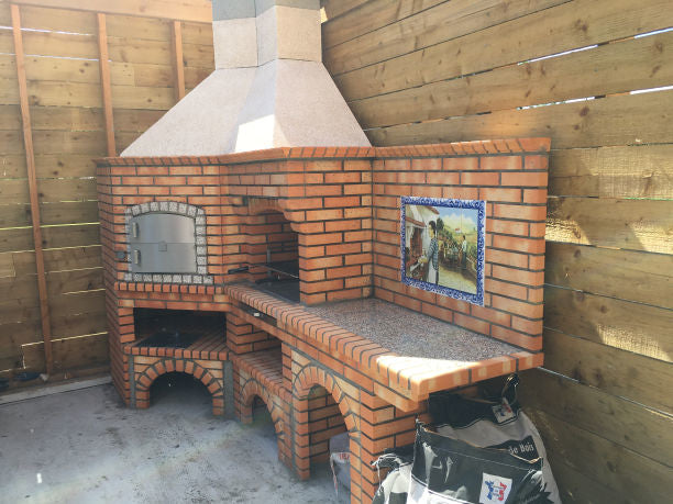 four d angle avec barbecue ce1001b