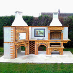 Four a pizza d'angle avec Barbecue CE1008B