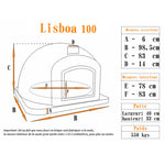 Four à pizza bois extérieur - LISBOA