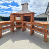 Barbecue d'angle avec Four AV360B