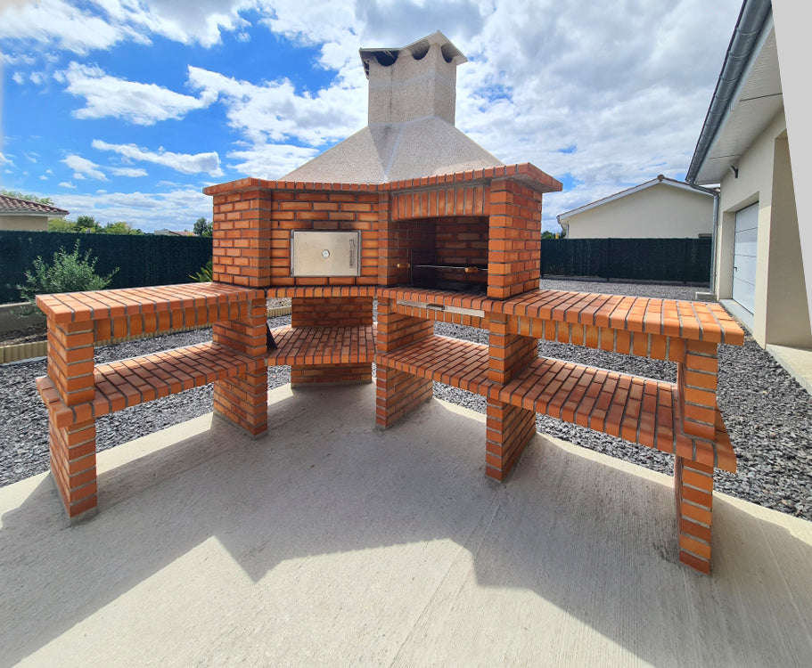 Barbecue d'angle avec Four AV360B