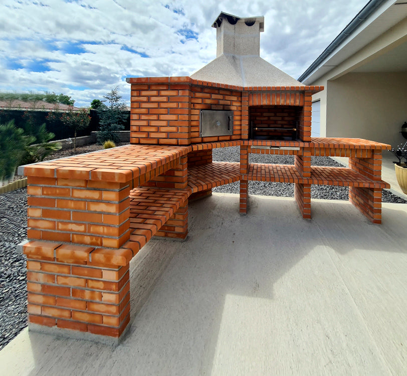 Barbecue d'angle avec Four AV360B