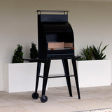 Barbecue en métal et en briques AC88F