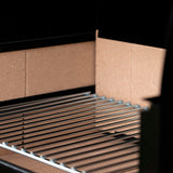 Barbecue en métal et en briques AC88F