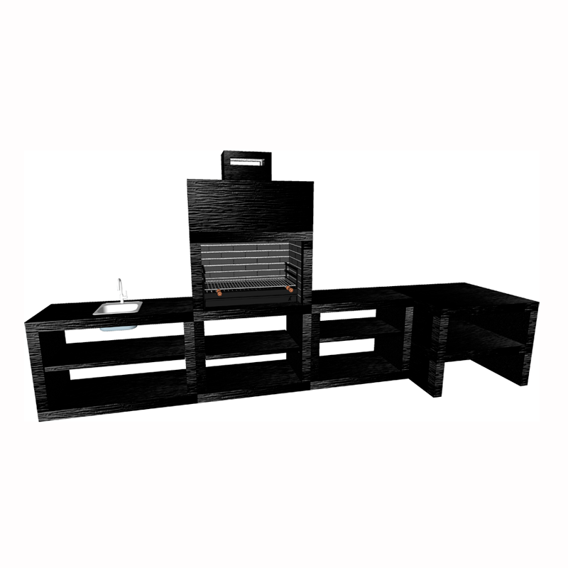 Barbecue Moderne avec Four MAXIMUS 100 cm AV110M