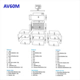 Barbecue Moderne avec Évier AV60M