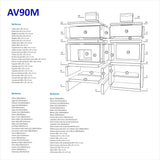 Barbecue Moderne avec Four AV90M