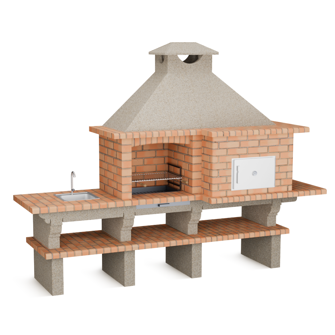 Four a Pain et Barbecue en Brique 