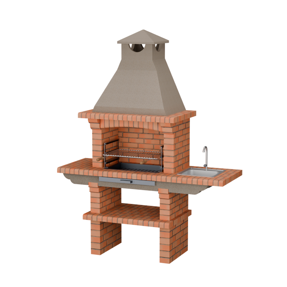 Kit Barbecue avec Evier Inox