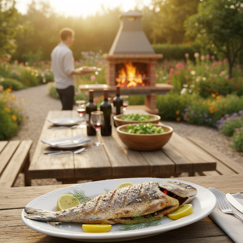 Kit Barbecue avec Evier Inox 