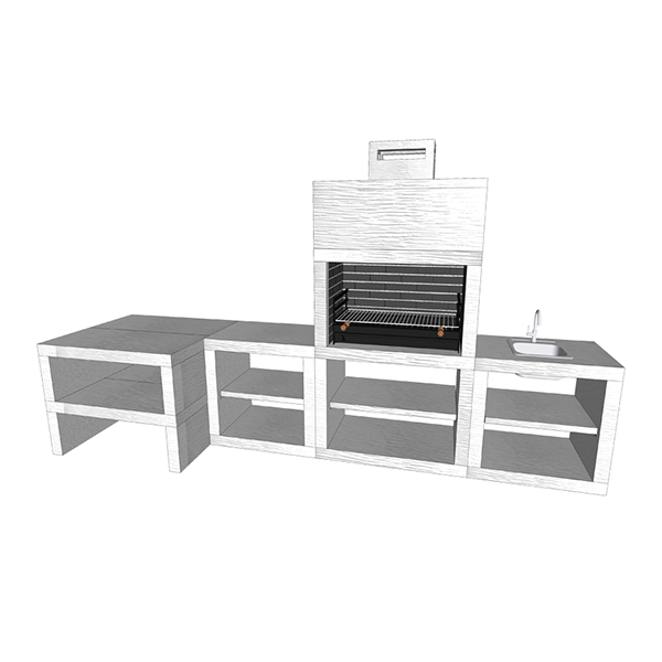 Barbecue Moderne avec MAXIMUS 100 cm AV115M