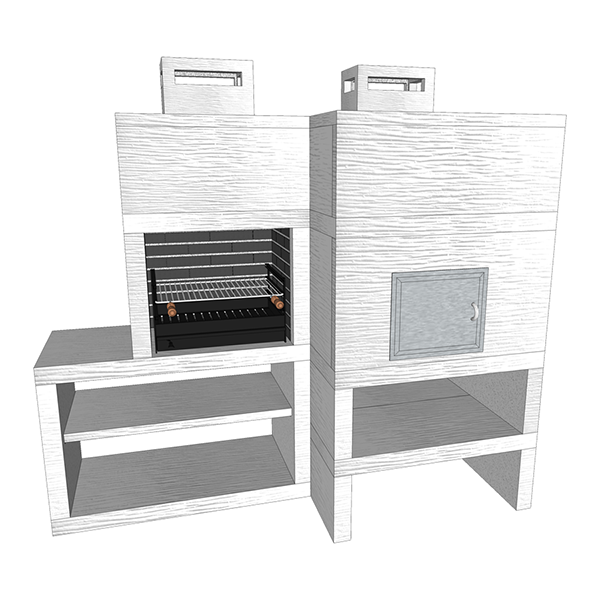 Barbecue Moderne avec Four AV85M