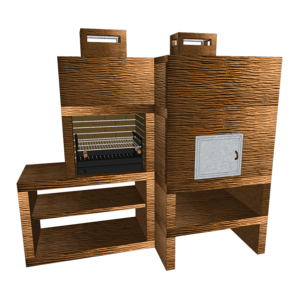 Barbecue Moderne avec Four AV85M