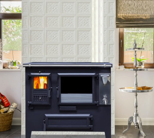 Cuisinière a bois avec réservoir d´eau PF062F