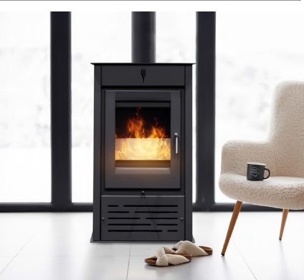 Poêle à bois avec ventilation SR8 PF057F