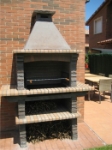 Picture of Barbacoa de Piedra Artificial para Jardin PR4210F