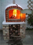 Picture of Horno para Pizza y Pan con Ladrillos - BRAGA 100cm