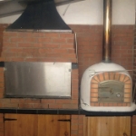 Picture of Horno para Pizza y Pan con Ladrillos - BRAGA 100cm