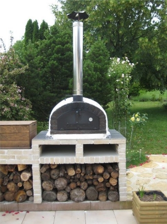 Imagen de Horno de pizza y pan BRAZZA 90cm