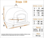 Picture of Hornos de Leña de Pizzas y Pan caseros - BRAGA 110cm