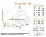 Picture of Hornos de Pizzas de Portugal - PIZZAIOLI 100cm