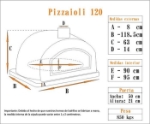 Picture of Hornos Pizza y pan a leña - PIZZAIOLI 120cm