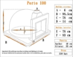 Picture of Horno de Leña de Pizza y Pan - PORTO 100cm