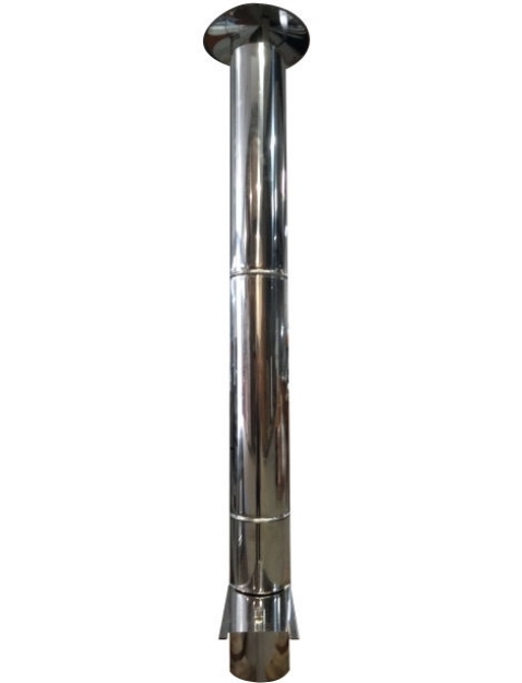 Picture of Chimenea de acero inoxidable MAXIMUS 100cm AC31F