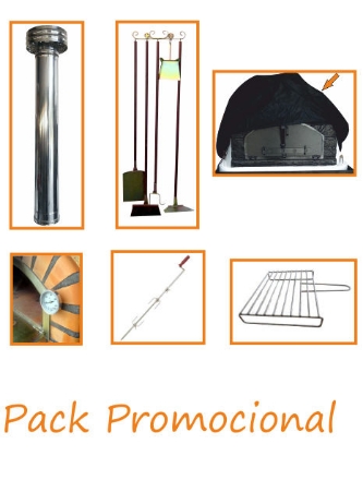 Imagen de Pack Promocional de accesorios para horno de leña 2