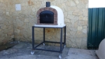 Picture of Horno de pizza y pan VENTURA Rojo 90cm