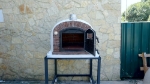 Picture of Hornos Pizza y pan VENTURA Rojo AL 120cm