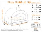 Picture of Hornos de Pizzas de Portugal PIZZA FLAMMA AL 100 CM