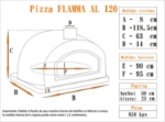 Picture of Hornos de Pizzas de Portugal PIZZA FLAMMA AL 120 CM