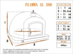 Picture of HORNO DE LEÑA FLAMMA AL 100CM