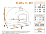 Picture of HORNO DE LEÑA FLAMMA AL 120CM