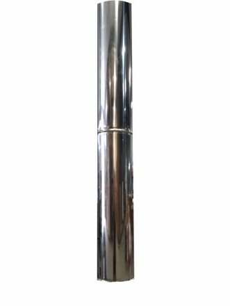 Imagen de Tubo de chimenea MAXIMUS de acero inoxidable 100cm AC71F