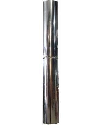 Imagen de Tubo de chimenea MAXIMUS PRIME de acero inoxidable 100cm AC72F