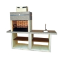 Picture of Barbacoa Contemporanea con Fregadera PG2002M