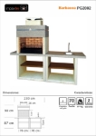 Picture of Barbacoa Contemporanea con Fregadera PG2002M