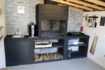 Picture of Barbacoa de Diseno con Fregadero AV35M